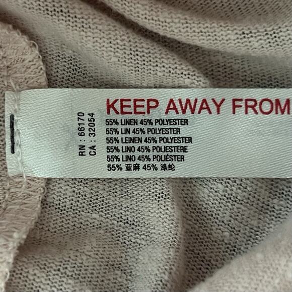 Free People Beach Homecoming Sunbath Linen Wide Leg Jumpsuit - Picture 7 of 7